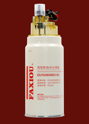 Separatore di acqua del filtrante di EFI Engine Diesel Heavy Truck 612600081335
