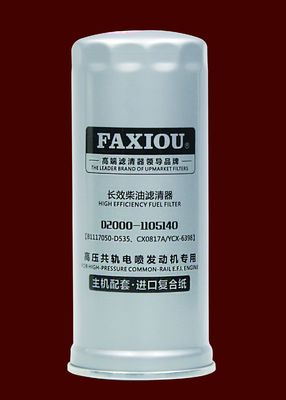Filtro dell'olio ad alta pressione del motore diesel dell'automobile di  D2000-1105140 M16x1.5